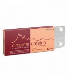 CINFAMAR CAFEINA 50 mg/50 mg 10 COMPRIMIDOS RECU
