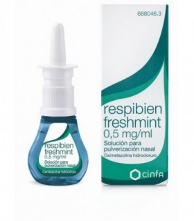 RESPIBIEN FRESHMINT 0,5 mg/ml SOLUCION PARA PULV