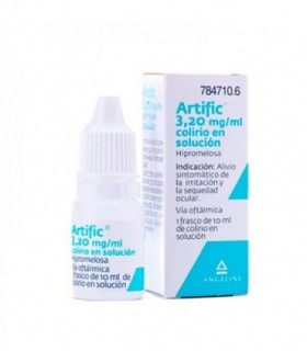 ARTIFIC 3,2 mg/ml COLIRIO EN SOLUCION 1 FRASCO 1