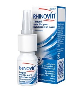 RHINOVIN 1 mg/ml SOLUCION PARA PULVERIZACION NAS