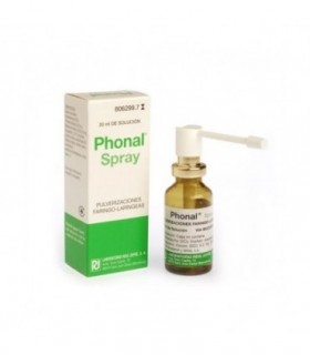 PHONAL SPRAY 0,2 mg/ml + 0,2 mg/ml SOLUCION PARA